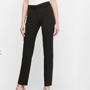 EXPRESS Columnist Mid Rise Ankle Pant - Dark Grey/Black - Size OOR - NWT